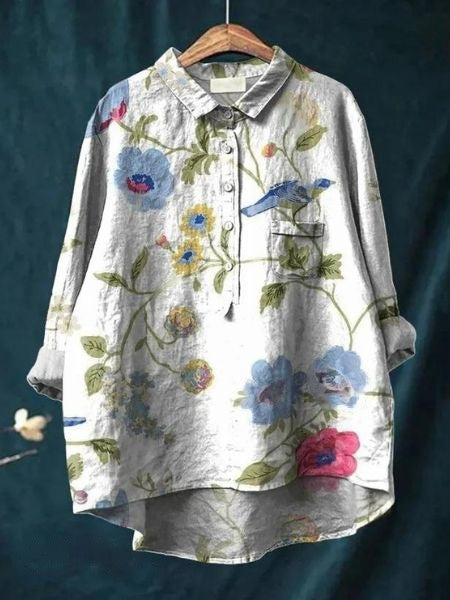 Nora | Botanic Floral Shirt