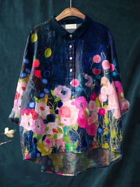 Nora | Botanic Floral Shirt