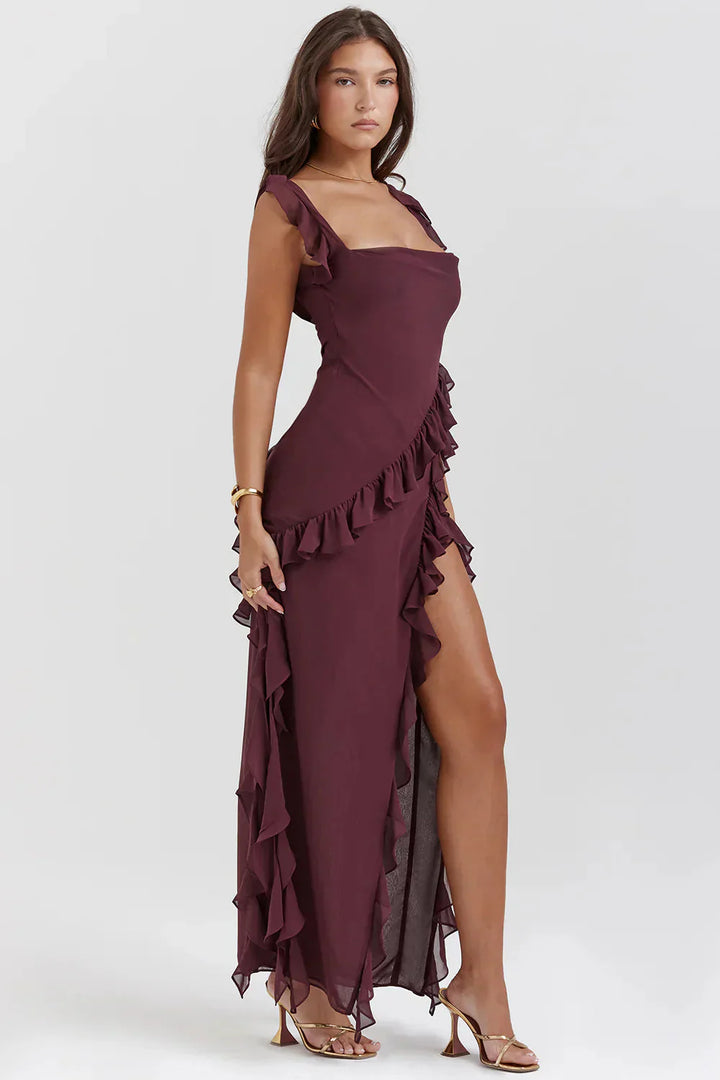 Keisha | High Split Dress