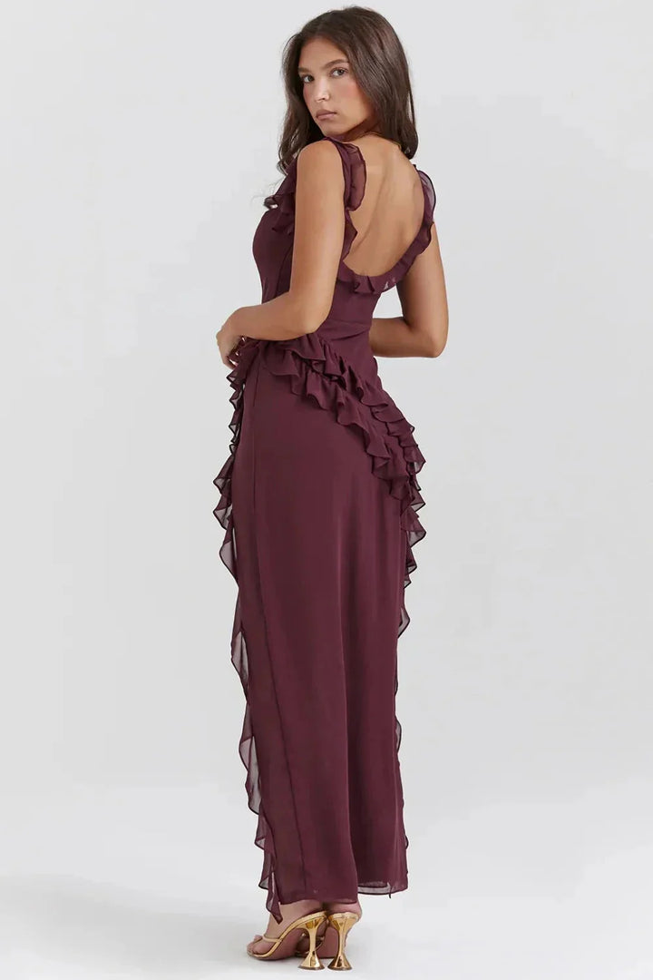 Keisha | High Split Dress