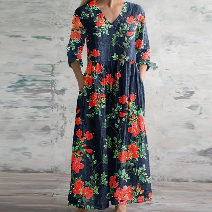 Mary | Spring Floral Casual Dress