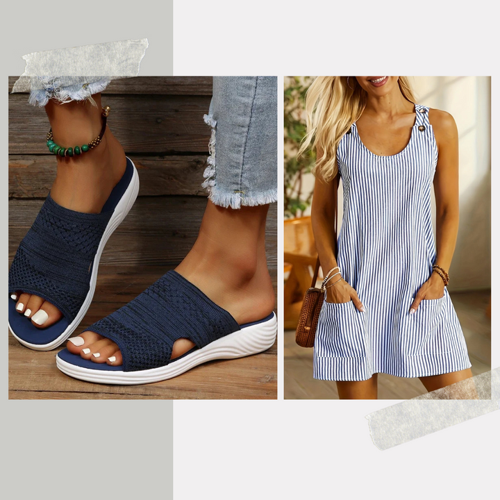 Alani & Zara Blue Summer Set