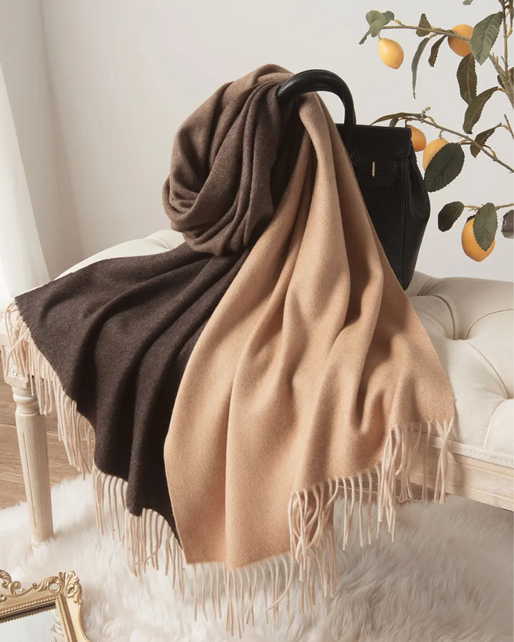 Shirley | Gradient Cashmere Scarf