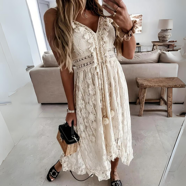 Eloise | Boho Lace Dress