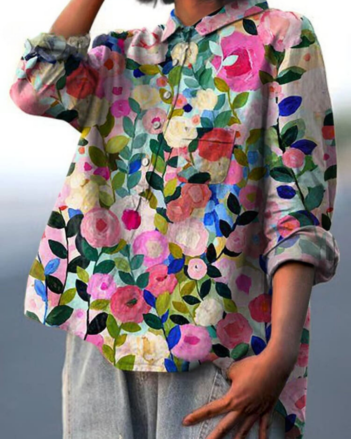 Nora | Botanic Floral Shirt