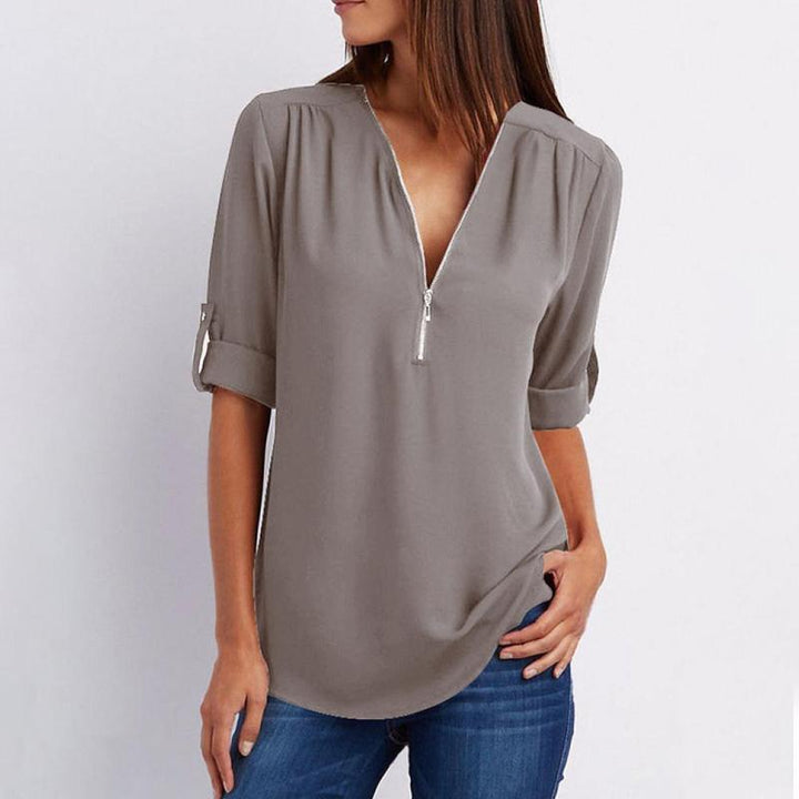 Beverley | Long Sleeve Blouse