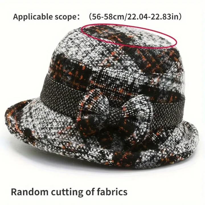 Cortney | Plaid Cotton Bucket Hat