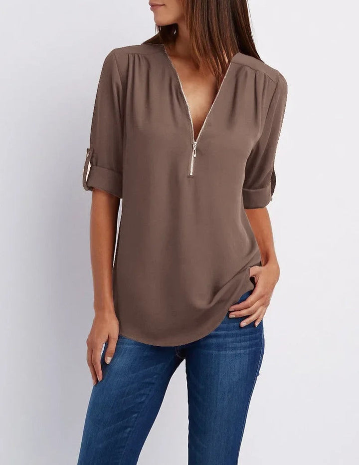 Beverley | Long Sleeve Blouse