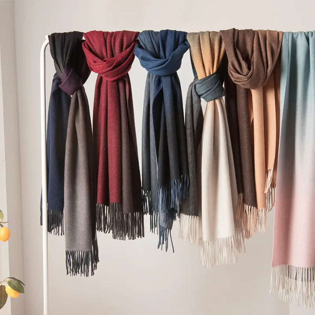 Shirley | Gradient Cashmere Scarf