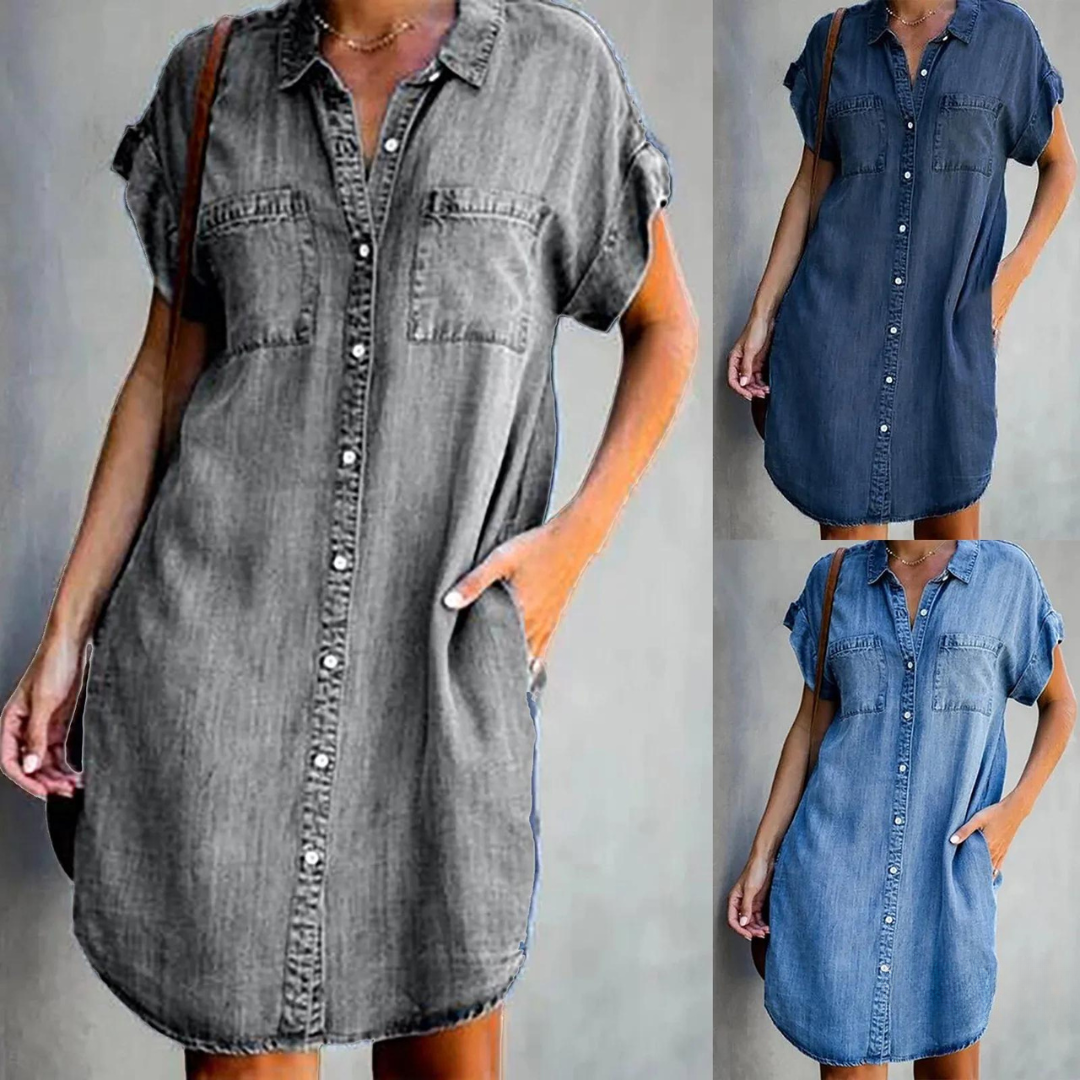 Cortina | Denim Dress