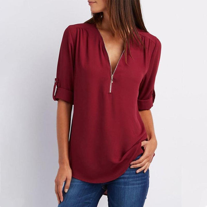 Beverley | Long Sleeve Blouse