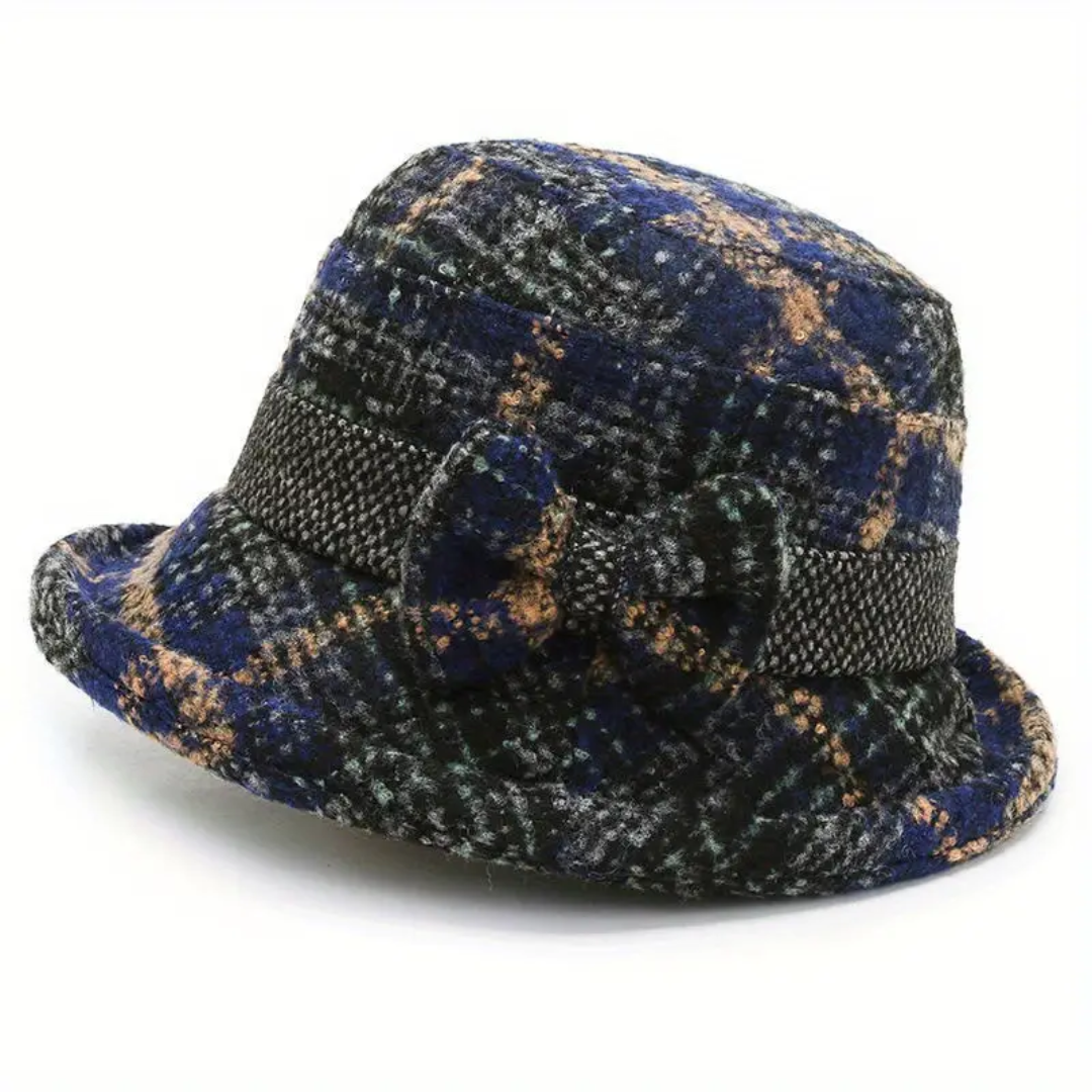 Cortney | Plaid Cotton Bucket Hat