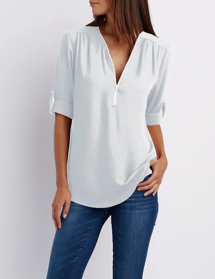 Beverley | Long Sleeve Blouse