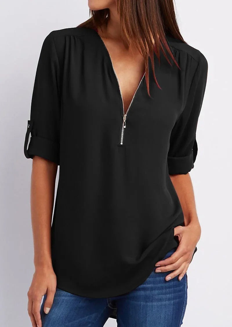 Beverley | Long Sleeve Blouse