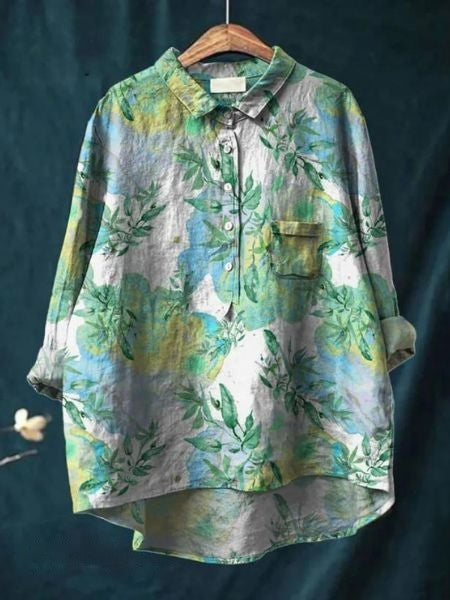 Nora | Botanic Floral Shirt