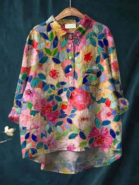 Nora | Botanic Floral Shirt