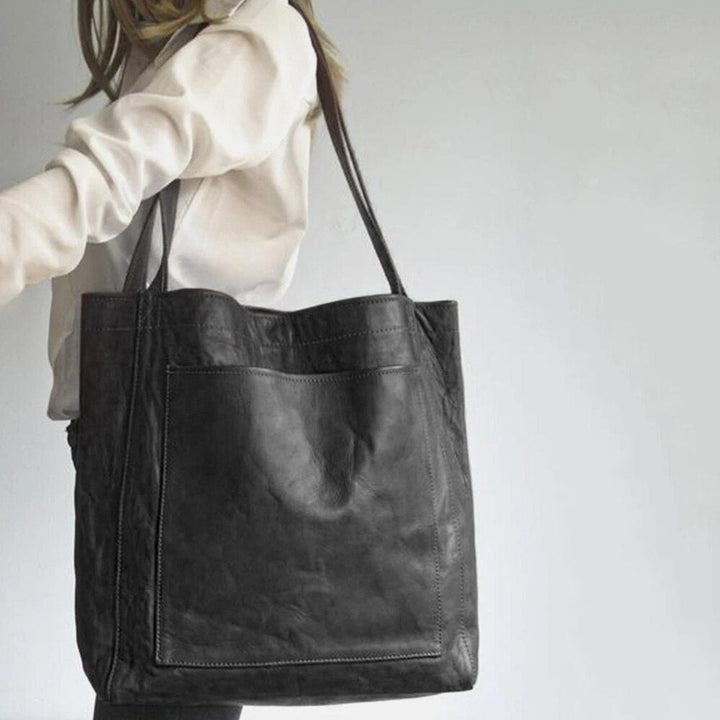 Adler | Large Faux Leather Handbag