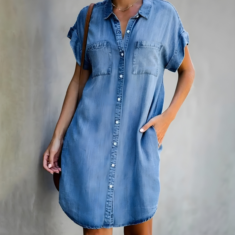 Cortina | Denim Dress