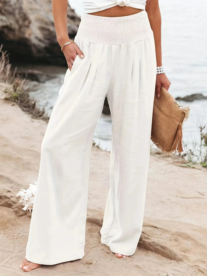 Kinsley | Casual Mid Waist Long Pants