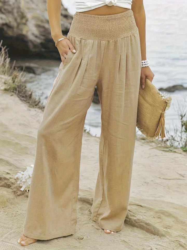 Kinsley | Casual Mid Waist Long Pants