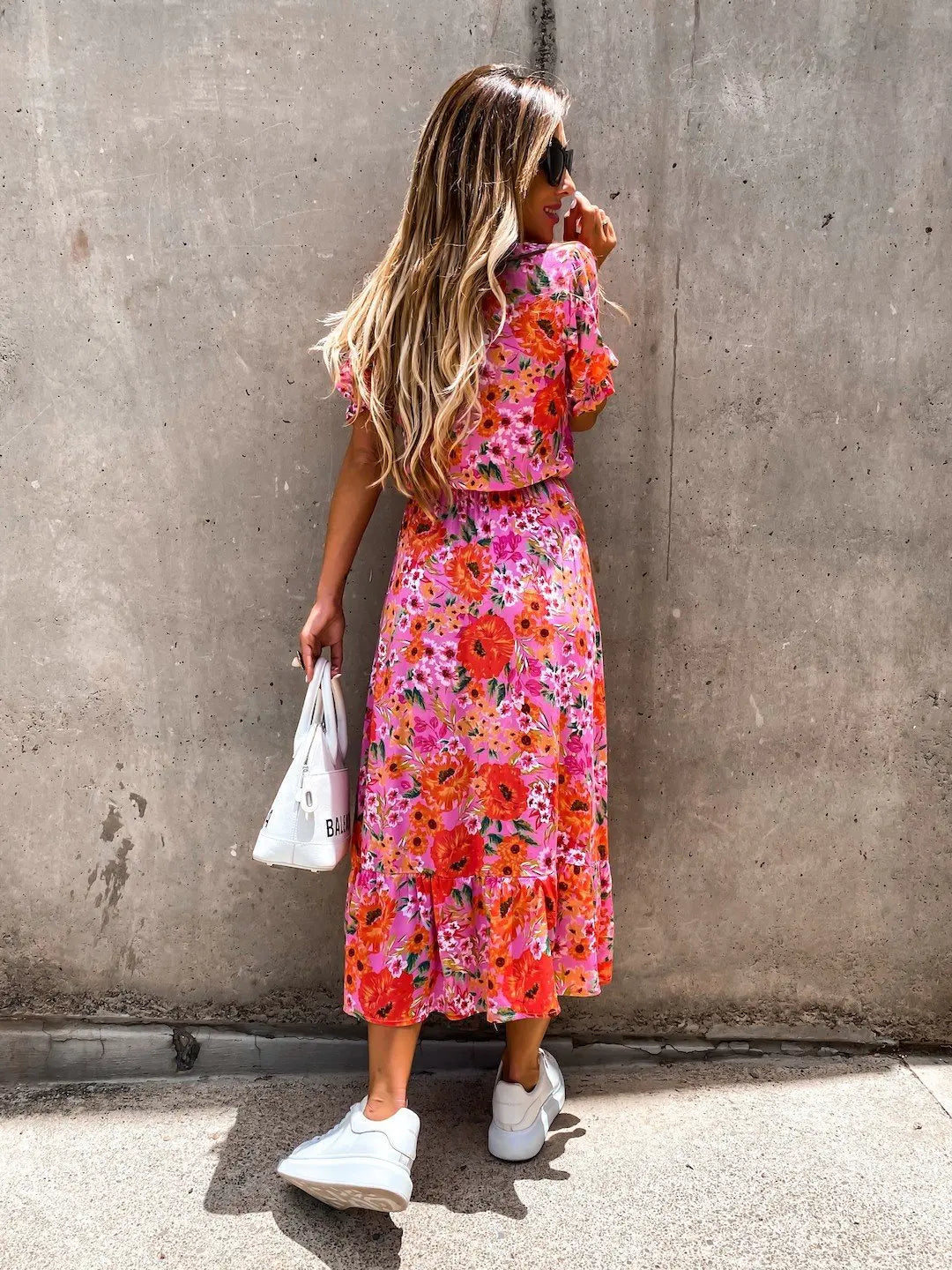 Lily | Floral Dress