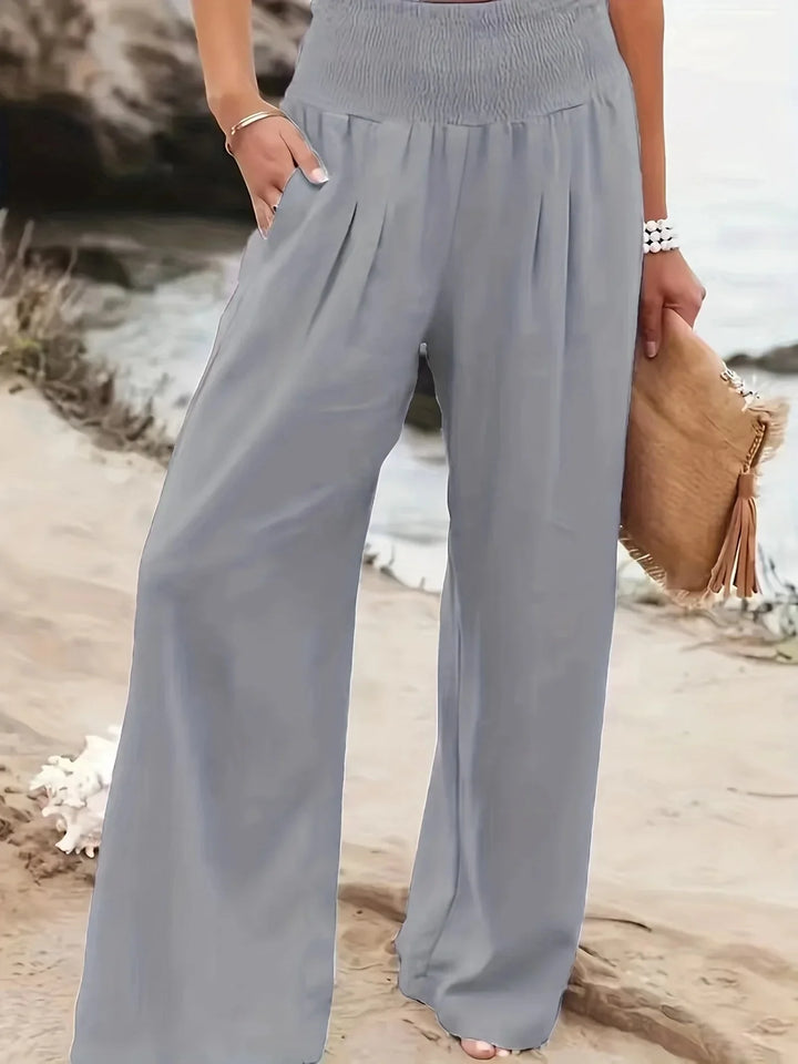 Kinsley | Casual Mid Waist Long Pants