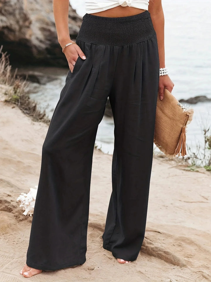 Kinsley | Casual Mid Waist Long Pants