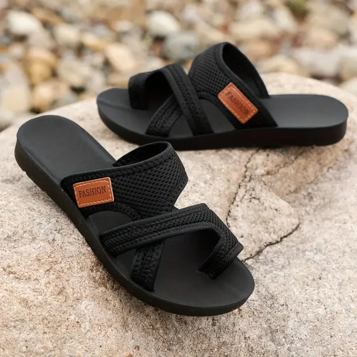 Zoe | Fashion Mesh Orthopaedic Slides