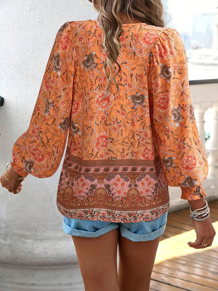 Harley | Boho Floral Top