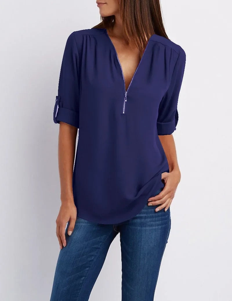 Beverley | Long Sleeve Blouse