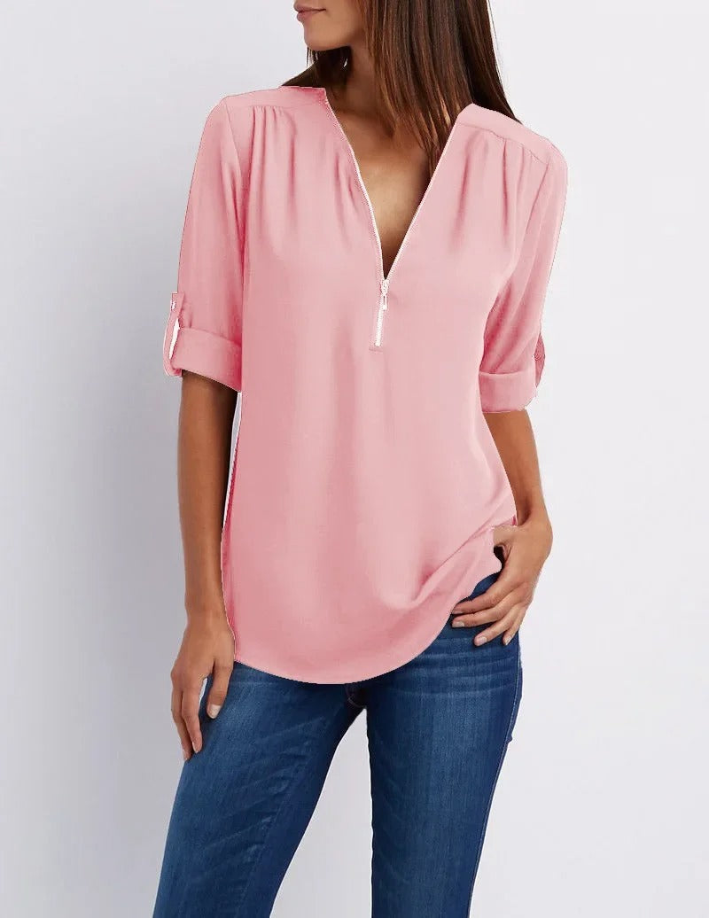 Beverley | Long Sleeve Blouse