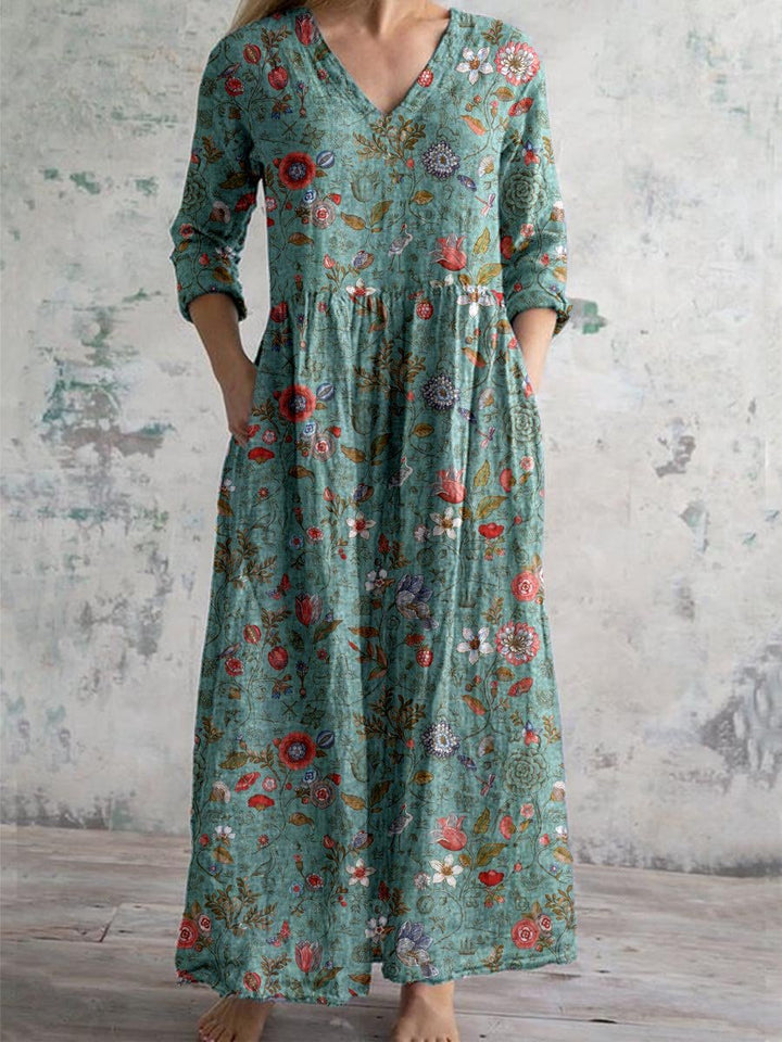 Mary | Spring Floral Casual Dress