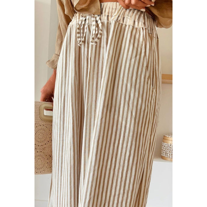 Alice | Striped Wide Leg Pants