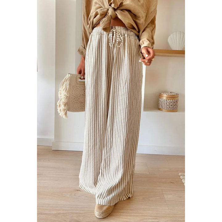 Alice | Striped Wide Leg Pants