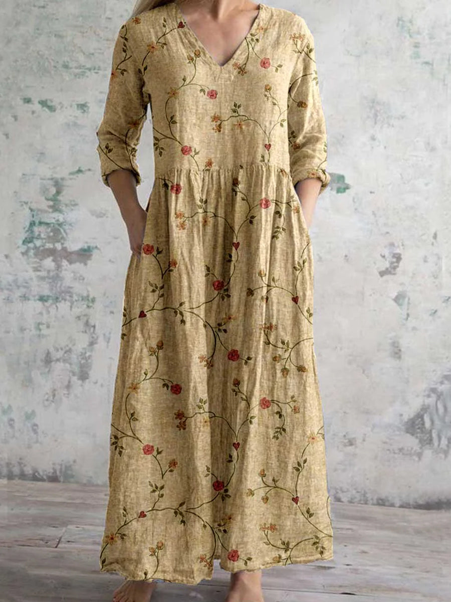 Mary | Spring Floral Casual Dress