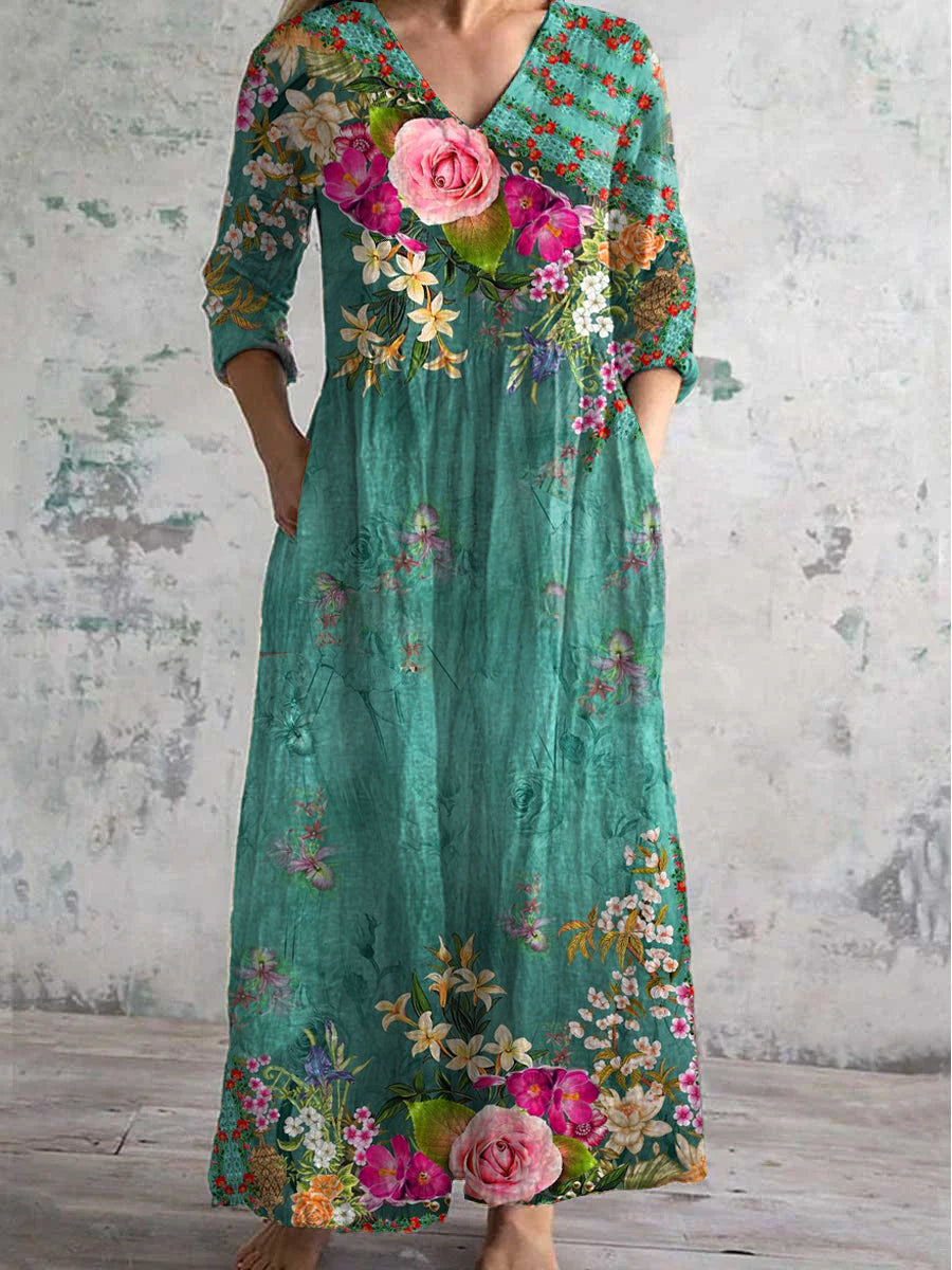 Mary | Spring Floral Casual Dress