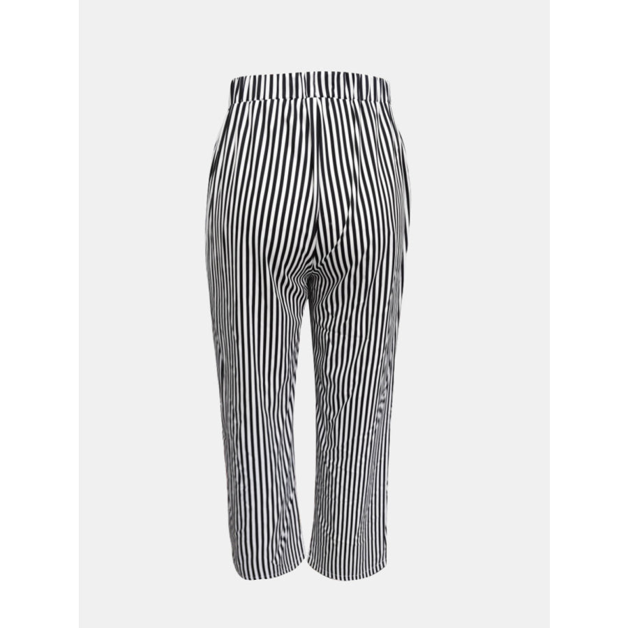 Emilia | Striped Casual Pants