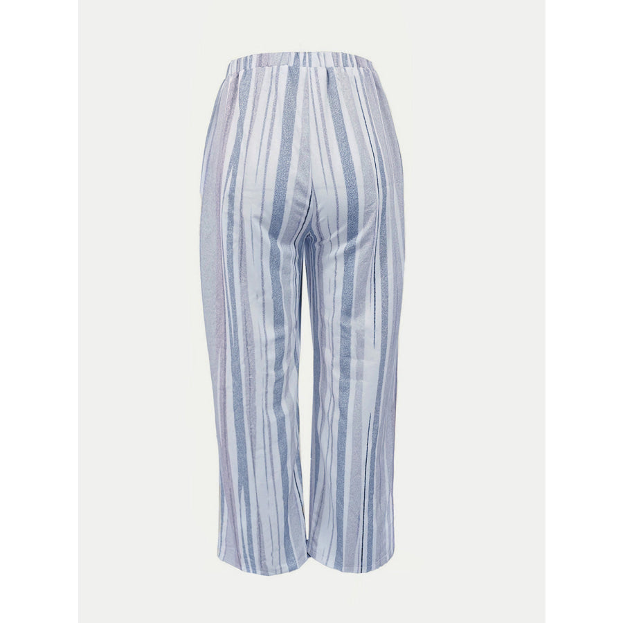 Emilia | Striped Casual Pants