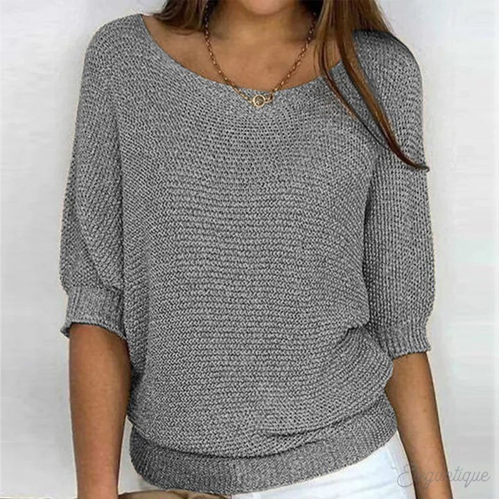 Angela | Relaxed Knit Top