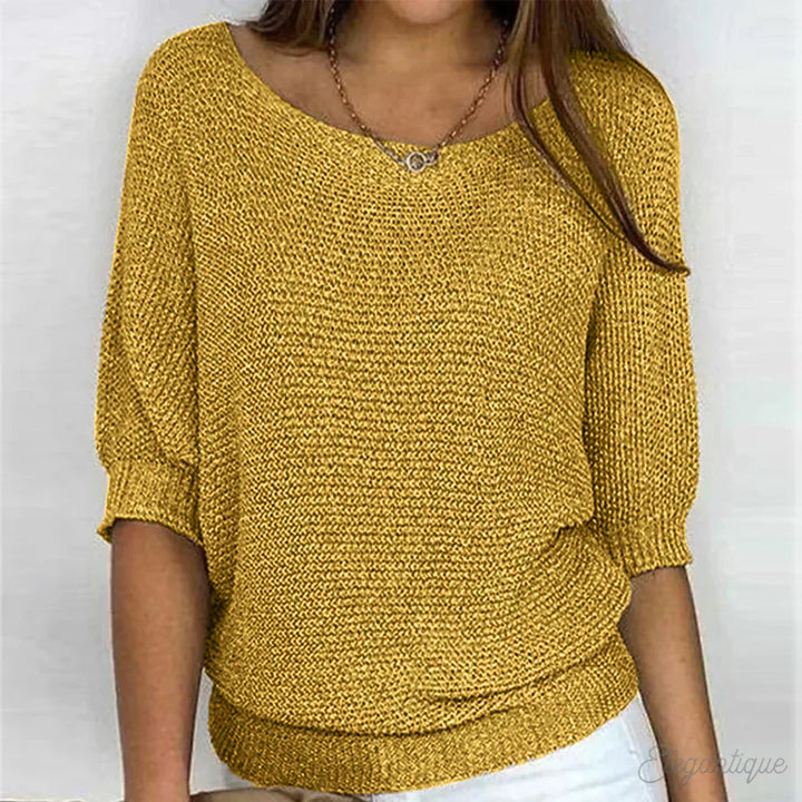 Angela | Relaxed Knit Top